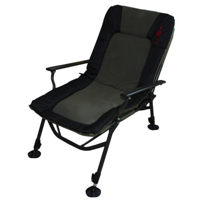 кресло /MIFINE/ карповое,с подлокотниками,регулируемой спинкой,телескопические ножки