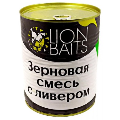 зерновая смесь /LION BAITS/  Liver  900 мл
