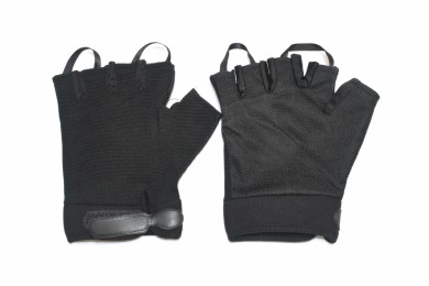 перчатки /СЛЕДОПЫТ/ туристические,без пальцев,черные XL